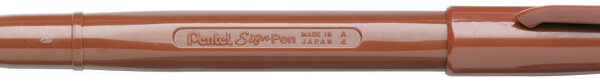 PentelArts Fineliner Sign Pen S520, bruin, 0,8 mm