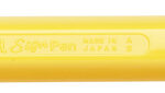 PentelArts Fineliner Sign Pen S520, geel, 0,8 mm