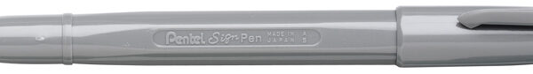 PentelArts Fineliner Sign Pen S520, zilvergrijs, 0,8 mm