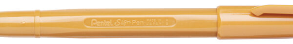 PentelArts fineliner Sign Pen S 520, 0,8 mm, oker