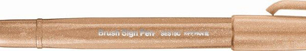 PentelArts Brush Sign Pen SES15, bruin