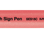 PentelArts fineliner Brush Sign Pen SES15, neonrood