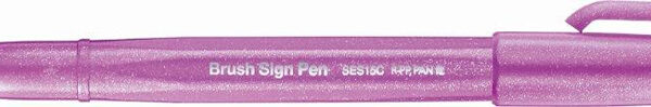 PentelArts Brush Sign Pen SES15, roze
