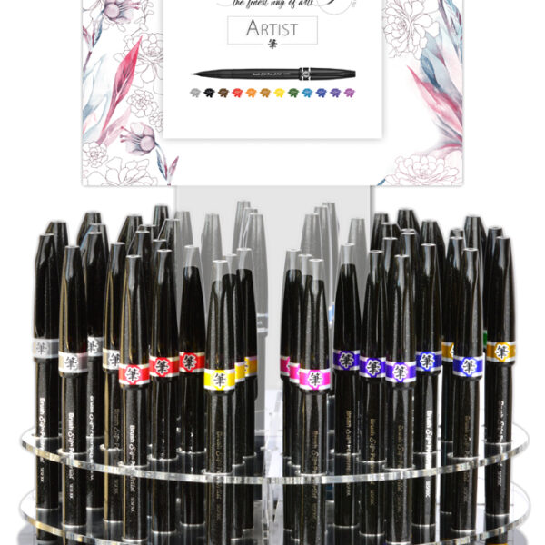 Pentel penseelstift Sign Pen Artist, 48 in display
