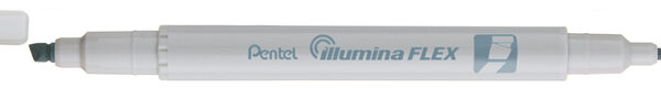 Pentel tekstmarker Illumina Flex Pastel, pastelgrijs