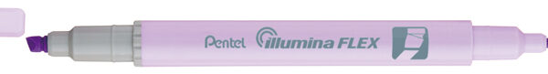 Pentel tekstmarker Illumina Flex Pastel, pastelviolet