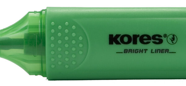 Kores tekstmarker ´BRIGHT LINER´, kleur: groen