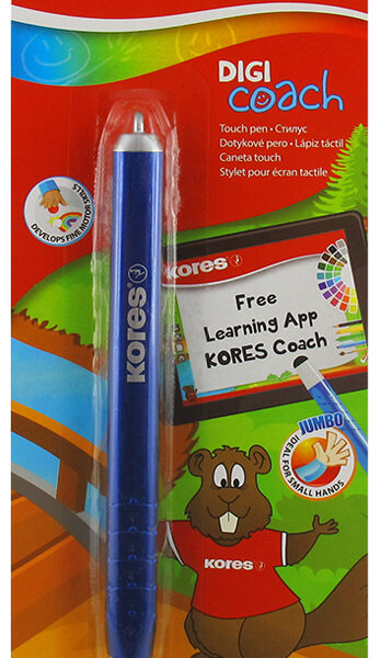 Kores invoerstift Touch Pen ´Digi Coach´, kleuren assorti