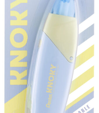 Pentel navulbare correctieroller KNOKY, 5 mm x 6 m, blauw