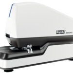 Rapid electrische nietmachine Optima 60E, wit/grijs/blauw