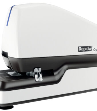 Rapid electrische nietmachine Optima 60E, wit/grijs/blauw