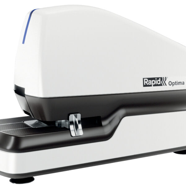 Rapid electrische nietmachine Optima 60E, wit/grijs/blauw