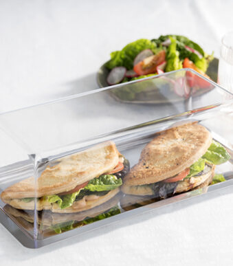 APS serveerschaal met kap, (B)330 x (D)170 x (H)100 mm