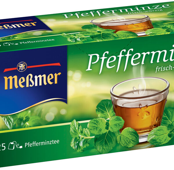 Meßmer thee ´Mint´, doos van 25 zakjes