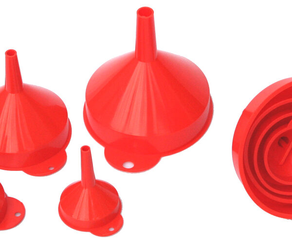 IWH trechter-set, 4-delig, oranje
