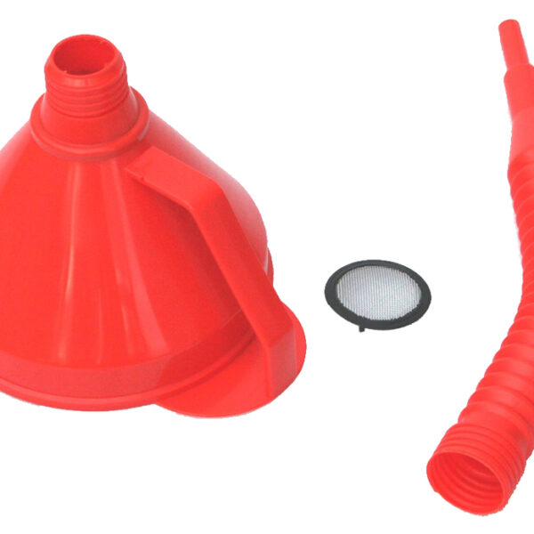IWH trechter, met flexibele tuit, diameter: 160 mm, oranje