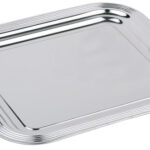 APS partyplateau / serveerblad CLASSIC, (B)354 x (D)325 mm, zilver