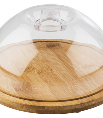 APS bamboe serveerblad met kap, rond, diameter: 205 mm