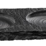 APS plateau van natuurleisteen/onderzetter, (B)150 x (D)80 mm