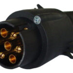 IWH auto-stekker voor aanhangwagenkoppeling, 7-polig