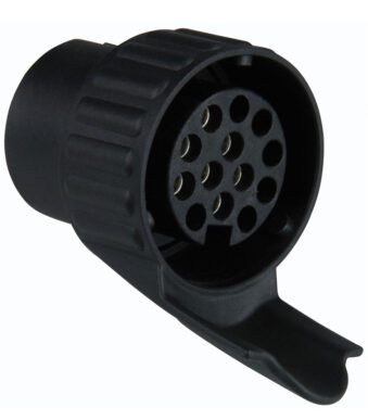 IWH auto-verloopstekker, 7 naar 13-polig, 12 Volt