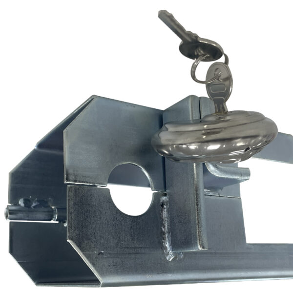 IWH diefstalbeveiliging aanhanger, met discusslot