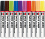 Marabu textielmarker 'Textile Marker', set van 10