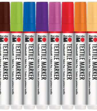 Marabu textielmarker 'Textile Marker', set van 10
