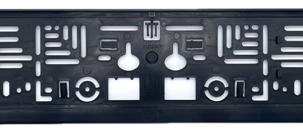 IWH kentekenplaathouder basic, zwart