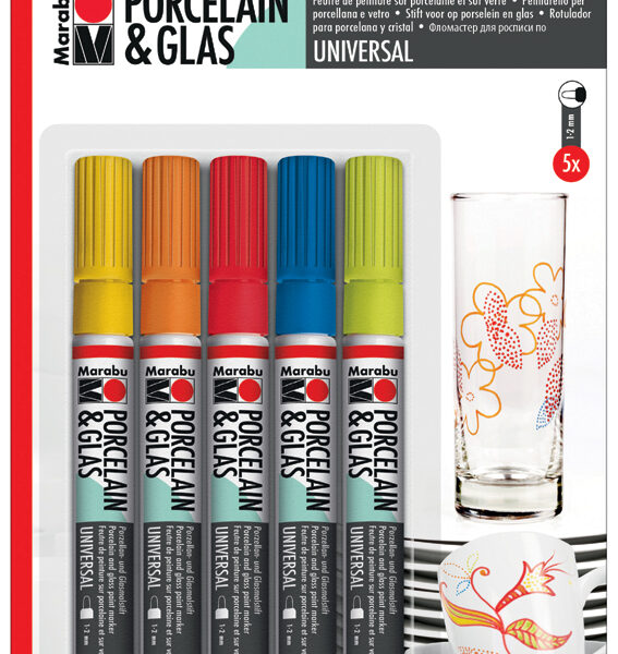Marabu marker 'Porselein en Glas Painter', SUMMER