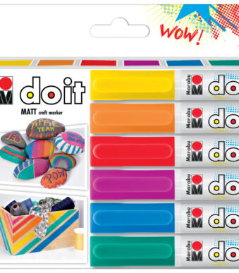 Marabu acrylmarker DO IT Craftmarker, set van 6