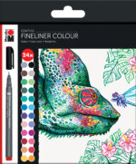 Marabu Fineliner COLOUR GRAPHIX 'HYPNOTIZE', 24 stuks in doosje, 0,5mm