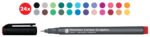 Marabu Fineliner COLOUR GRAPHIX 'HYPNOTIZE', 24 stuks in doosje, 0,5mm