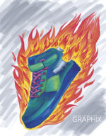 Marabu Sketch Marker Graphix 'HEAT', 6 stuks in etui