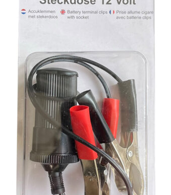 IWH accuklem met stopcontact, 12 volt