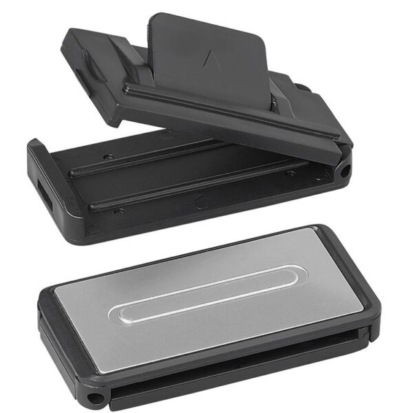 IWH auto-gordelstopper, van kunststof, zwart