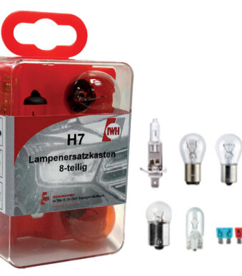 IWH set reserve autolampen H7, 8-delig