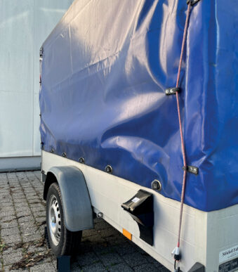 IWH wielblok / wielkeg met houder, zwart