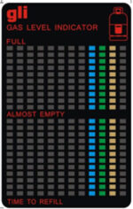 IWH gasniveau-indicator voor propaangasflessen