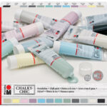 Marabu krijtverf 'Chalky-Chic', 12 x 100 ml