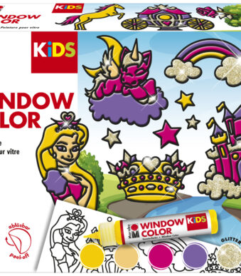 Marabu KiDS Window Color-Set 'Prinses', 6 x 25 ml
