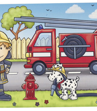 Ritzenhoff en Breker placemat BRANDWEERMAN BERNIE