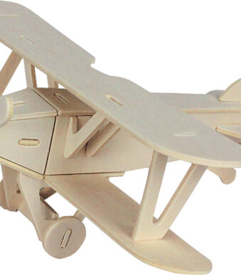 Marabu KiDS 3D Puzzle 'Vliegtuig Dubbeldekker', 25 delen