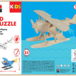 Marabu KiDS 3D Puzzle 'Watervliegtuig', 28 delen