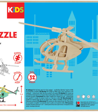 Marabu KiDS 3D Puzzle 'Helikopter', 32 delen