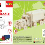 Marabu KiDS 3D Puzzle 'Truck / Vrachtwagen', 38 delen
