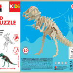 Marabu KiDS 3D Puzzle 'T-Rex Dinosaurus', 29 delen