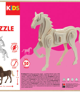 Marabu KiDS 3D Puzzle 'Paard', 30 delen