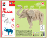Marabu KiDS 3D Puzzle 'Olifant', 27 delen