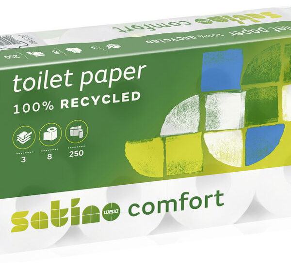 satino by wepa toiletpapier Comfort, 3-laags, hoogwit